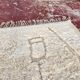 Authentic Beni Ouarain rug 300 x 200 cm in natural wool
