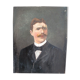 Portrait d'homme à la moustache - XIXe