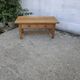 Oak coffee table
