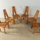 6 chaises de salle à manger FCH 1A, Seltz