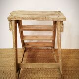 Escabeau en bois ancien