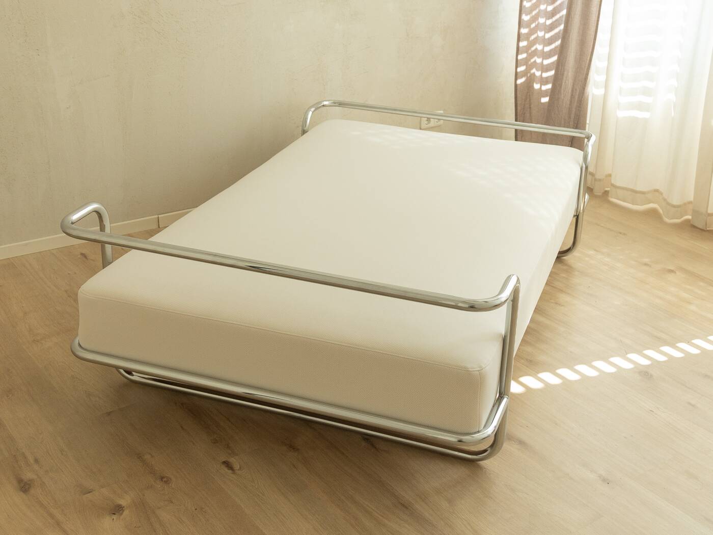 80s Kromvik Bed by Ikea, Chrome