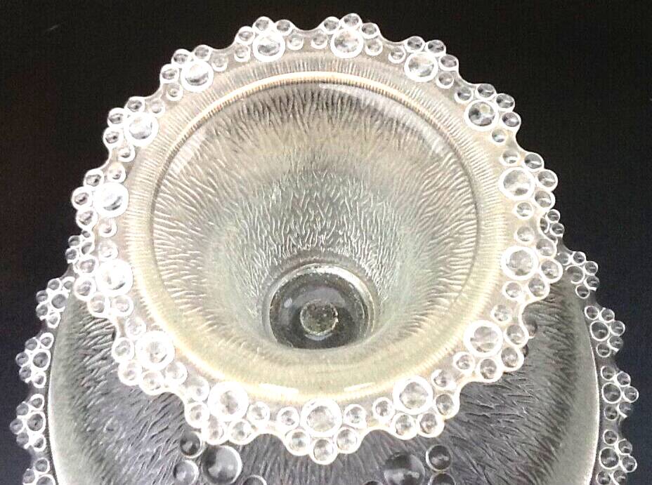 1960s Italian Design Masserini barocco Large fruit bowl on shower stand