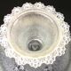 1960s Italian Design Masserini barocco Large fruit bowl on shower stand
