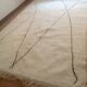 Tapis marocain Beni Ouarain tissé main - motif losanges - laine - 316 x 205 cm