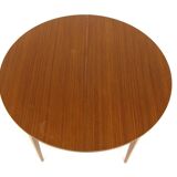 Table de salle à manger scandinave en teck, Suède, 1960