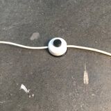 Mid-century space age glass floor lamp by Carlo Nason for JBS, 1960s.