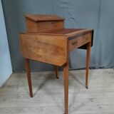 English tiered Burreau and 2 lids