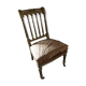 Golden low chair