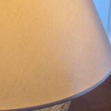 Vintage wicker table lamp