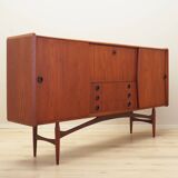 High teak sideboard, Danish design, 1970s, production: Denmark
