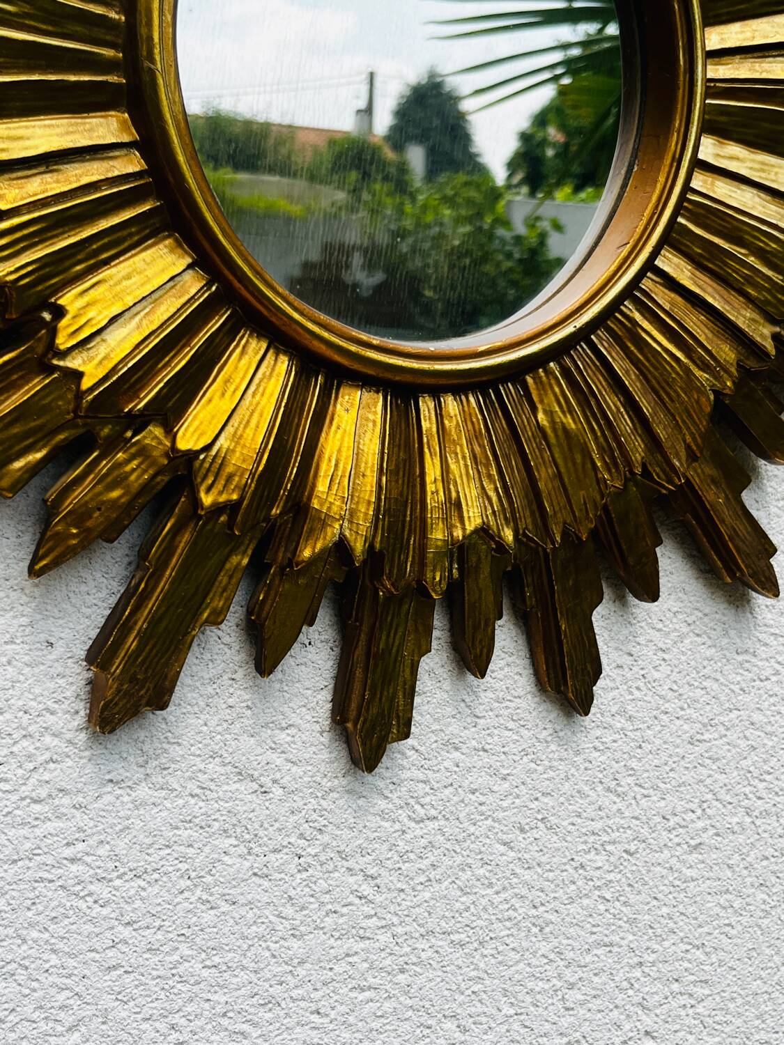Authentic 1950s sun mirror