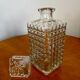 Carafe à whisky en verre vintage