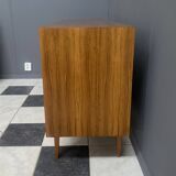 wood sideboard 1960s 2 doors and 4 drawers in the middle