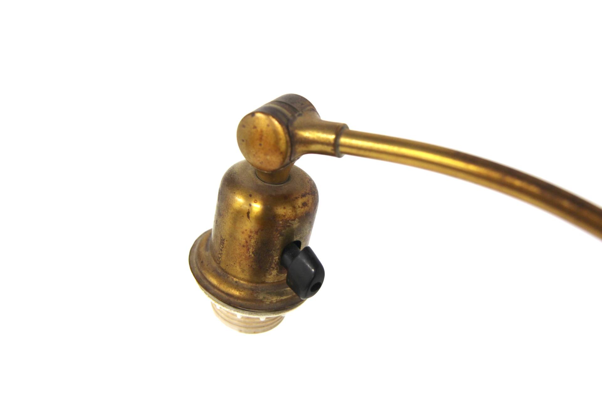 Scandinavian metal floor lamp, Sweden, 1950