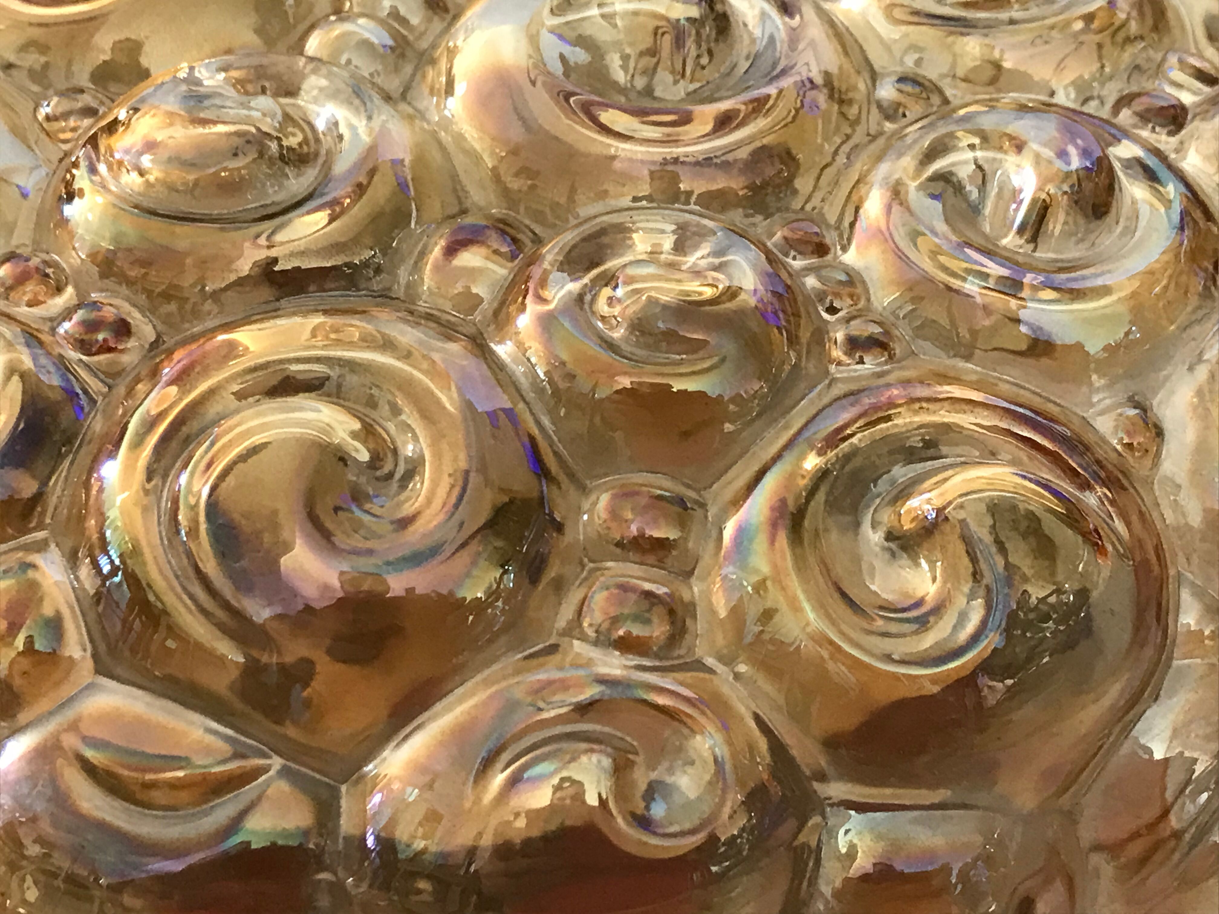 Ceiling light bubble lamp by Helena Tynell years 60