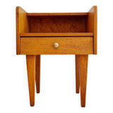 Bedside table with compass legs, 1960s