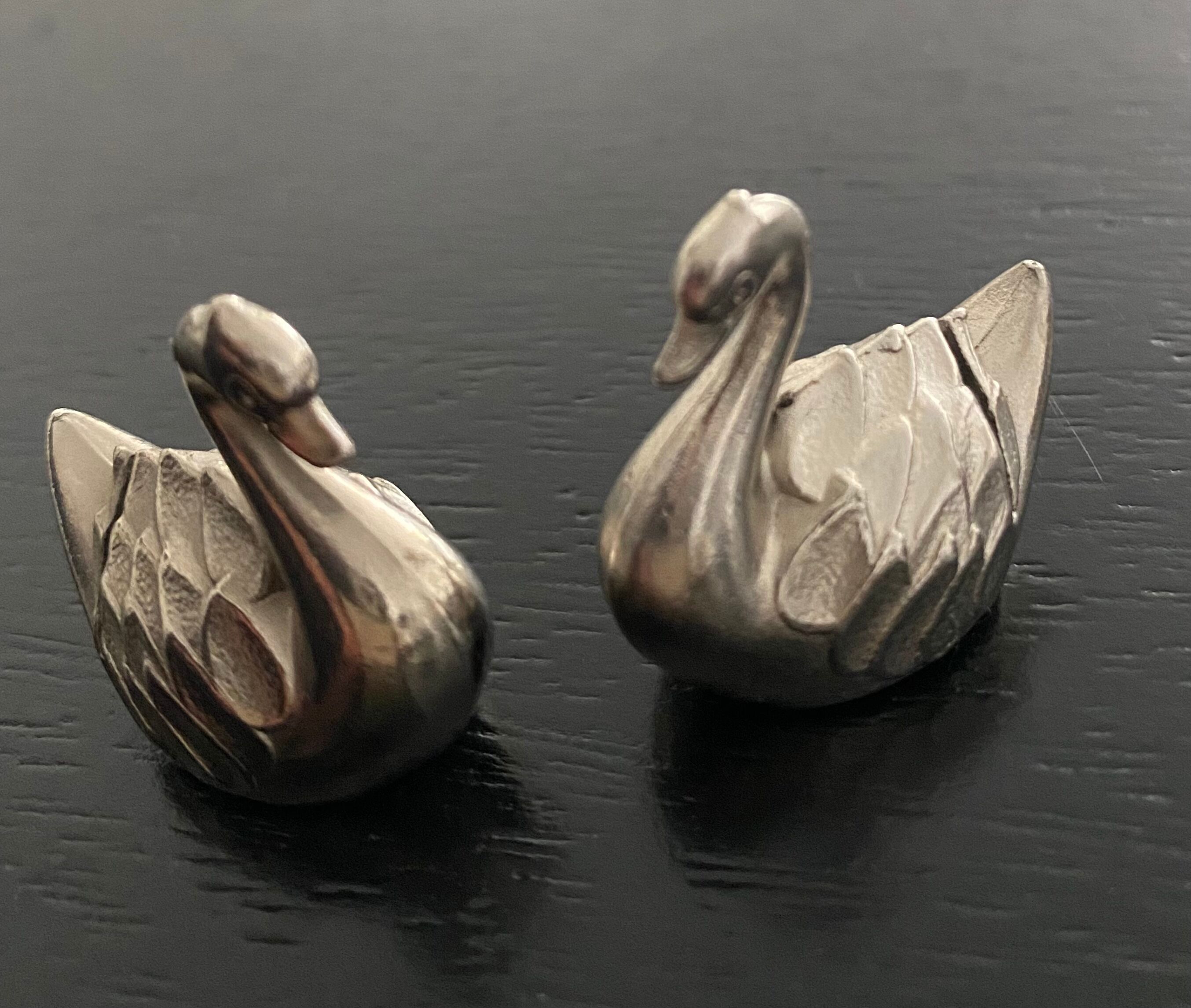 Porte-noms forme cygne
