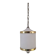 Mid-Century Italian Opaline Glass, Acrylic & Brass Pendant Light – 1960s