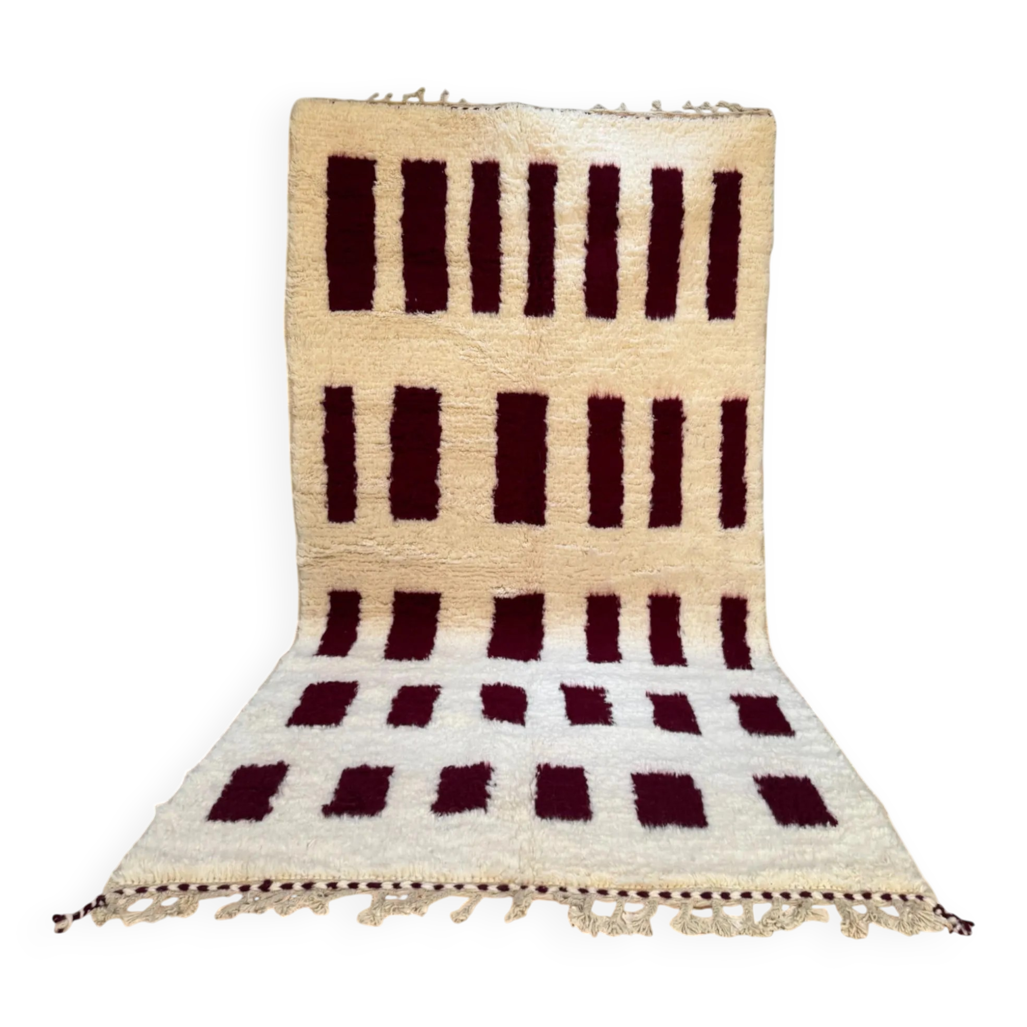 Traditional handmade wool rug 2.5 x 1.5 m