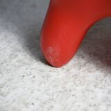 “Tooth” stool. Vintage. Plastic.