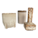 Vintage trio of ceramic vases