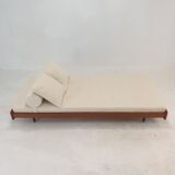 Teak Daybed with Cushions and Bolster, 1960s