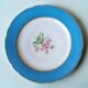6 dessert plates in porcelain Old Paris 19th century