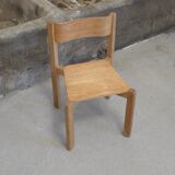 Wooden children's chair