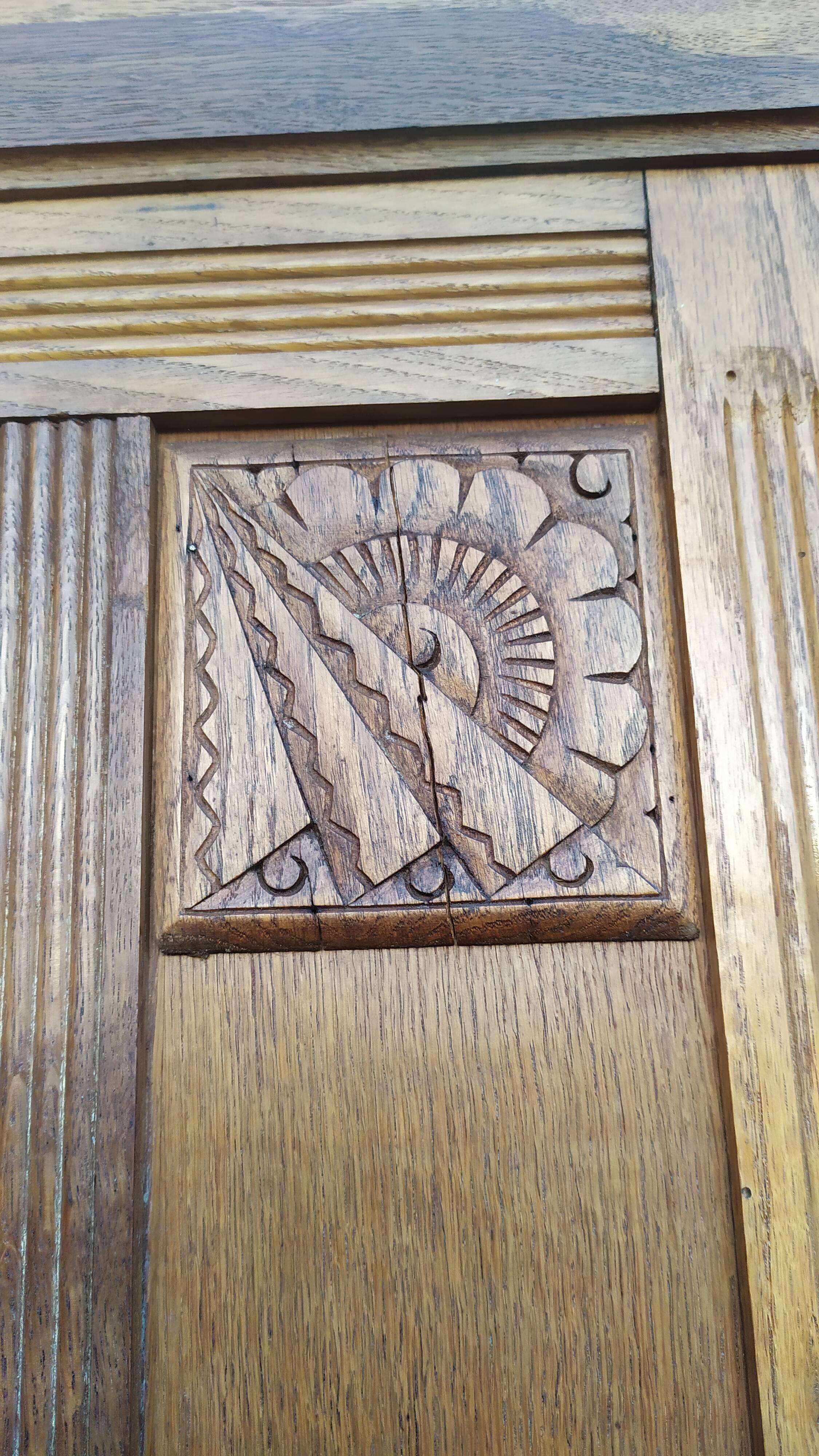 Parisian art deco wardrobe