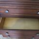 Art Deco chest of drawers - 1950s - mustache-style legs - vintage