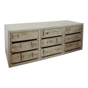 meuble atelier gris