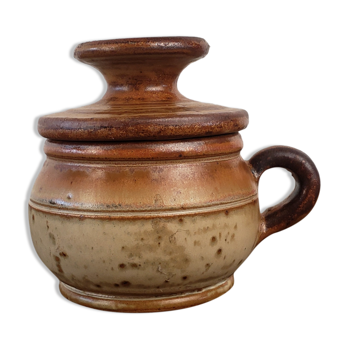 Stoneware table water dish