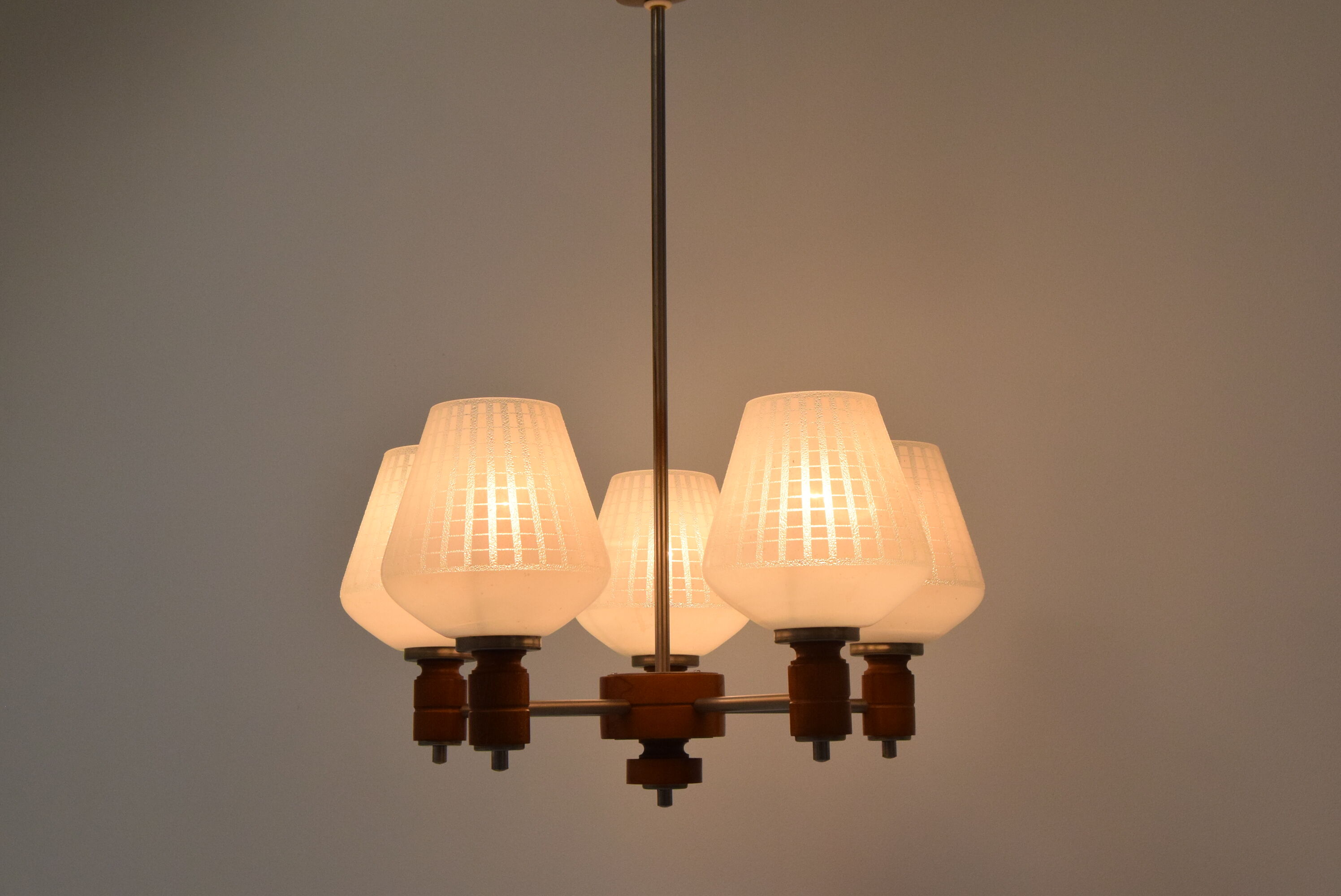 Mid Century chandelier, 1970´s