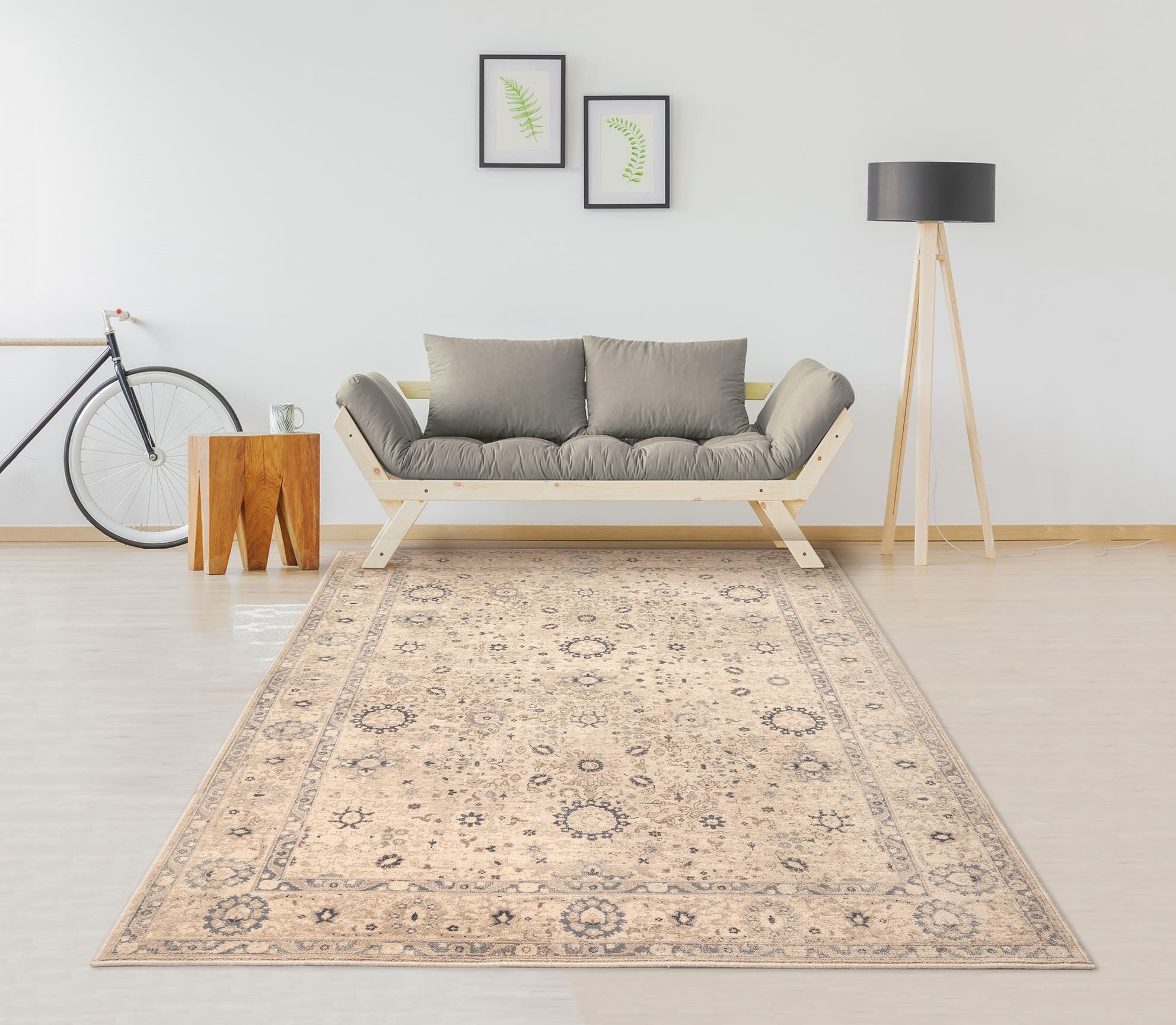 Classic 160x230 cm beige orient carpet