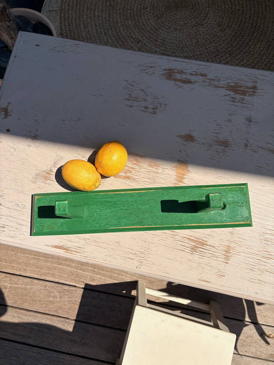 Vintage wooden coat hook