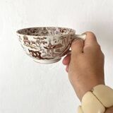 Polychrome ironstone teacup