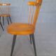 Six vintage chairs