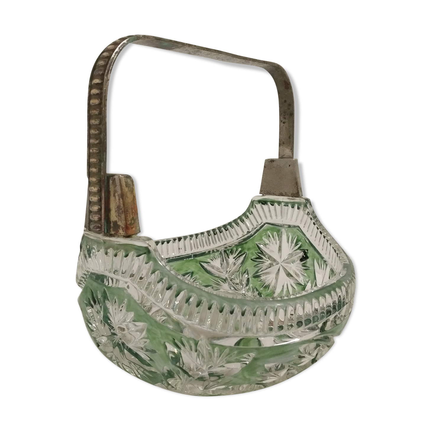 Panière Empty cut glass pockets