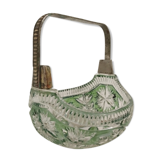 Panière Empty cut glass pockets