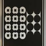 Victor Vasarely d'après œuvre copusculaire