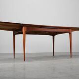 Mid-Century Teak Extendable Dining Table, Belgium 1960s