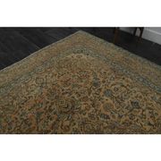 1970s Vintage Persian Handknotted Wool Orange Oversize Area Rug❤ 282x380
