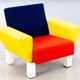 ETTORE SOTTSASS. Armchair from the Westside series for Knoll International.