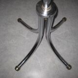 Vintage chrome metal coat rack