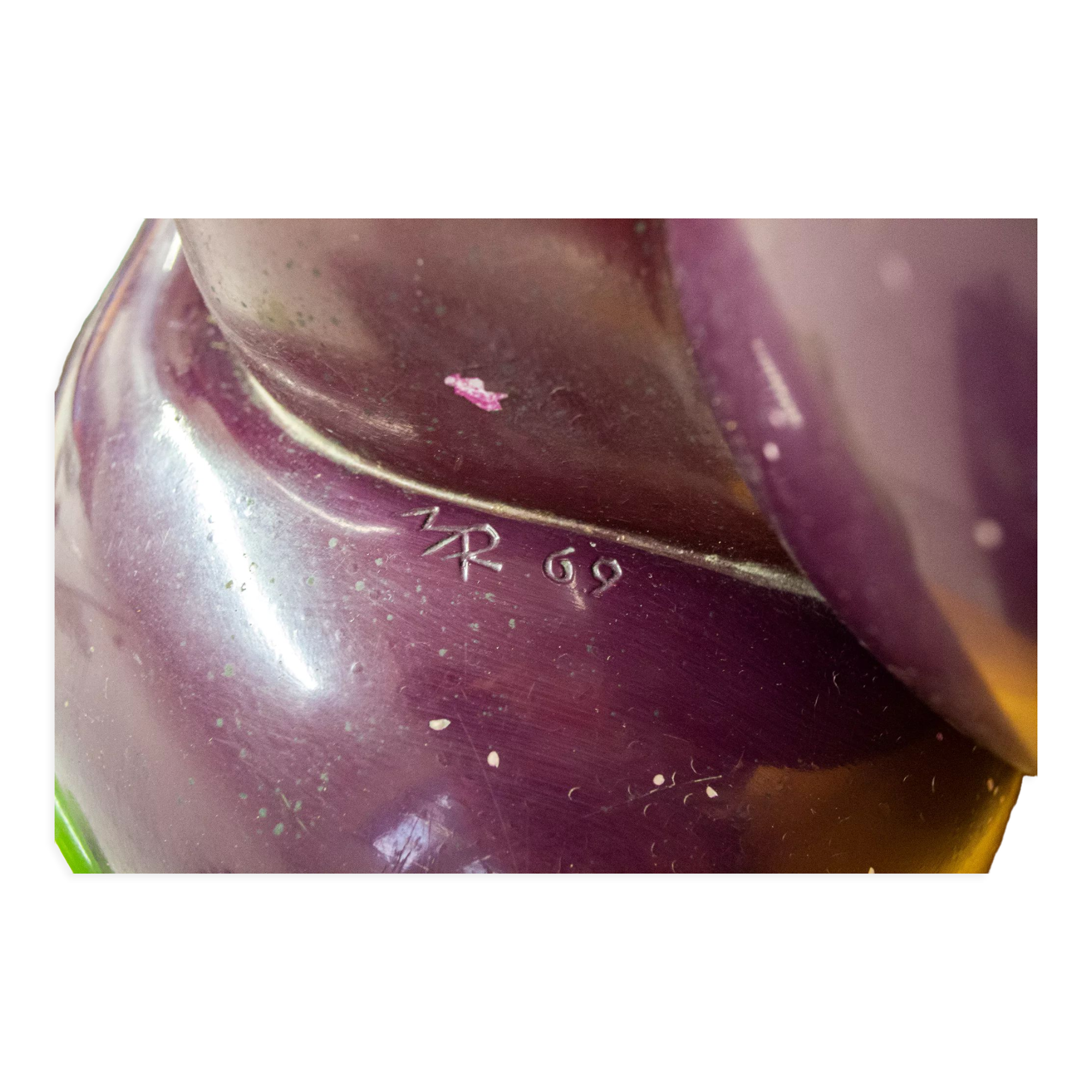 Lacquered fiberglass sculpture by Margo 1969