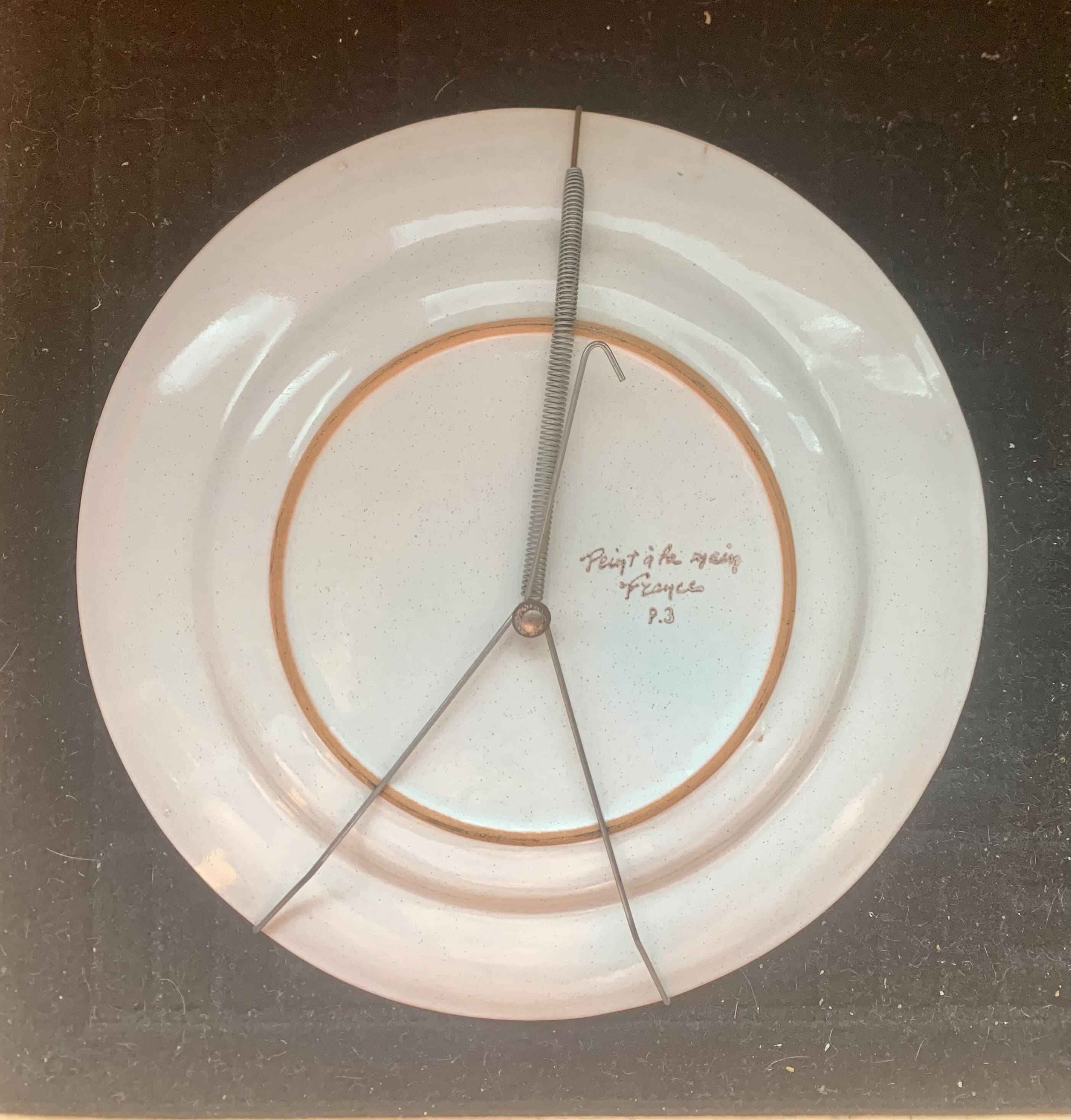 Strasbourg Earthenware Plate? Bird on a Basket