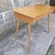 Bureau pieds compas vintage