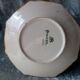 Old art deco butter dish in faience of quimper sign hb