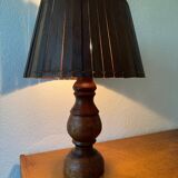 Large teak lamp from the 60s